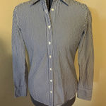 J.Crew Women's Button Up Shirt Blue Stripe
Y2K 100% Cotton Size S Photo 0