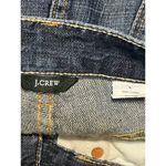 Blue Jean Denim Mini Skirt Distressed Raw Hem 100% Cotton Size 6 J.Crew Photo 3