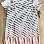 Lulus Light Blue & Pink Print T-Shirt Shift Dress Photo 3