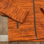 Kathmandu Atica200 Womens Small Orange Full Zip Knit Jacket Winter Photo 3