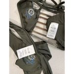 Blue Life Revolve Bikini Set Womens Top XS & Bottom SM Strappy Travel Vacation Beach Pool Photo 2