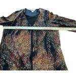 Dress Barn  Layered Top Gold Black Metallic Long Sleeve Womens 14/16 Career Work Photo 3