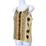 Sacred Threads  Boho Embroidered Tank Top One Size Fits Most Photo 4