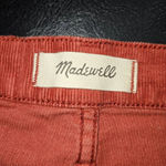 Madewell Womens Rust Cali Demi Boot Corduroy Pants 23 Photo 4