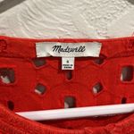 Madewell Eyelet Daybreak Linen Blend Dress Size small Photo 1