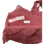 Victoria's Secret  Pink Women Size Small Bralette Push Up Bra Rose Pink 10A-744P Photo 9