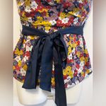 Anthropologie Porridge Top Strapless Women's Size 2
Floral Pattern Waist Bow Purple Photo 4