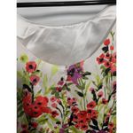 LUXE by Carmen Marc Valvo Sleeveless Floral Midi Dress Green Size 12 Photo 4