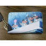 Lounge Fly NWT DISNEY Zip Wallet CINDERELLA ROYAL WEDDING Mice Princess Prince Photo 1