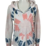 Ocean Drive  Hoodie Small Tie Dye Pullover Soft Lounge Cozy Sweatshirt Photo 0