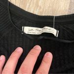 Free People  Oversized Waffle Long Sleeve Top Photo 1