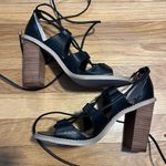 Tony Bianco  'Kristen' Lace-Up Leather Block Heels - Size 9 - NIB Photo 0