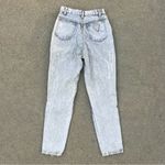Stefano Vintage 80s Gray Acid Wash High Rise Taper Ankle Jeans 24" WAIST Photo 2