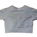 Bo+Tee Athletic Seamless Contour Crop Top Short Sleeve Photo 0