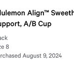 Lululemon Sports Bra Photo 3