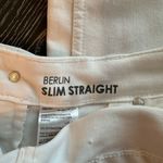 INC Women's Berlin Slim Straight White Jeans Size 36 Inseam 32 Casual Denim Photo 11