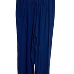 Universal Standard NWT jersey knit wide leg pants maritime blue 10 12 Photo 0