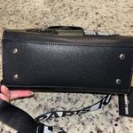 Karl Lagerfeld Womens Maybelle Rhinestone Satchel Crossbody Black Medium NWT Photo 4