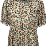 Hayden Floral Smock Neck Midi Dress Size 1XL • Spring Floral Modest Style Photo 2