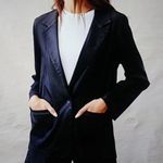 Bella Dahl  Sloane Unconstructed Blazer Waxy Coated Womens Size S Photo 2