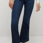 Veronica Beard  Carson High Rise Ankle Flare Soul Search Wash Jeans Size 31 Photo 0