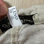 Puro Lino Womens Linen Blend Shorts Made in Italy Beige Size M Size M Photo 6