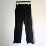 Betabrand  Straight Leg Classic Dress Pant Yoga Pants Black MP Photo 4