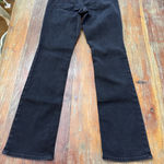 Old Navy Mid-Rise Kicker Boot-Cut Jeans in Black, Size 4 Grunge Photo 8
