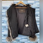 POST CARD FOX FUR TRIM JACKET SIZE 8 Black Photo 13