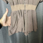 Adidas X Stella McCartney Brown All In One Romper Pockets Size XS Front Zip Photo 5