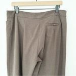 Eileen Fisher Brown High Rise Straight Leg Dress Pants | Medium Photo 8