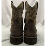 Ariat Fatbaby Cowboy Boots Women’s Western 10015363 Turquoise Heritage Leopard Photo 7