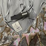 Miss Avenue  Metallic Sequin Romper Photo 4