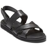 Cole Haan NEW Mirabelle Crisscross Sandal (Women) BLACK/ PATENT/ BLACK Size 10 B Photo 0