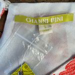 Gianni Bini NWT  Pool Party Maxine Peplum Romper Blue Embroidered - Sz S 💛🎀 Photo 14