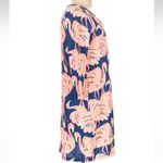 Lilly Pulitzer  Gimme Some Leg Beacon Shift Dress Navy Pink Flamingo Size Small S Photo 4