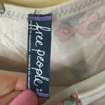 Free People Vintage Mini Dress Floral Sleeveless Tube Top Ruched Boho Indie S Photo 2