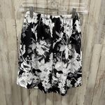 New Disney Parks Disney Boutique Black And White Floral Tinkerbell Skirt XS Photo 3