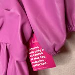 Buddy Love Pink Faux Leather Puff Sleeve Top Women’s. Size S Photo 3