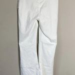 BDG NWT Urban Outfitters Ruched V-Front Flare Jeans Women's 31 White Low Rise Photo 3