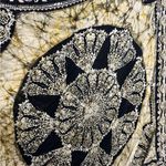 Advance Apparels Black cream Yellow dress halter top backless handkerchief hem Size undefined Photo 4