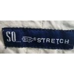 SO  Stretch Cropped Pants Khaki Casual Career Women's Size 5‎ Photo 2