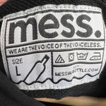Mess in a Bottle Hoodie Sweatshirt Dress Size L Back Graphic Empowering Black Size L Photo 5