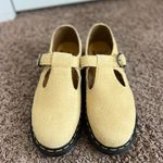 Dr. Martens NEW T-Bar Hazy Yellow Long Napped Suede Mary Jane Shoes WMS 10 Men’s9 Photo 9