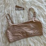 SKIMS  Fits Everybody Maternity Pumping Scoop Bralette Clay Size XL Photo 4