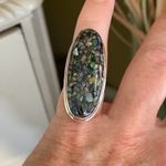 Copper Ethiopian Opal Sterling Silver Ring Size 6 Photo 3