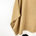 Liz Claiborne Signature Caramel Front Zipper Oversized Poncho, Size XS/S Photo 10