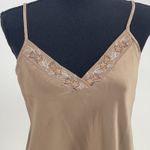 Valerie Stevens Vintage Slip Dress Large S Beige Satin Beaded Lace Bridal Victorian Bag2‎ Photo 2