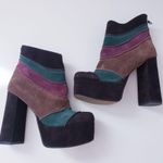 ZiGi Girl Women's Groove Chunky Heel Bootie Brown Size 8 Photo 5