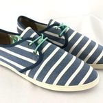 Soludos  Womens Lace Up Sand Shoes Sneakers Striped Photo 0